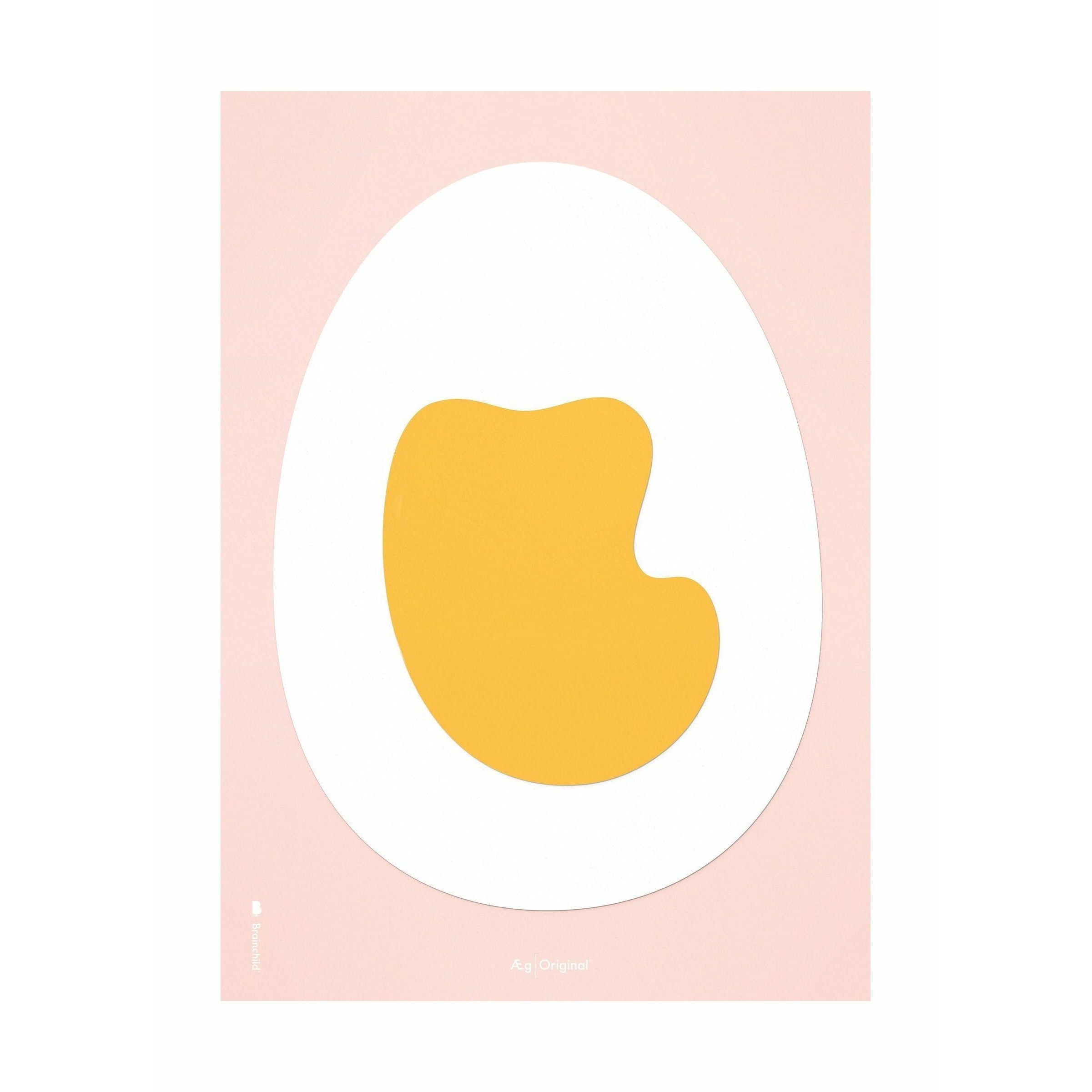 [product_category]-Brainchild Egg Paper Clip Poster Without Frame A5, Pink Background-Brainchild-5713713201174-P-11001-BRA-1