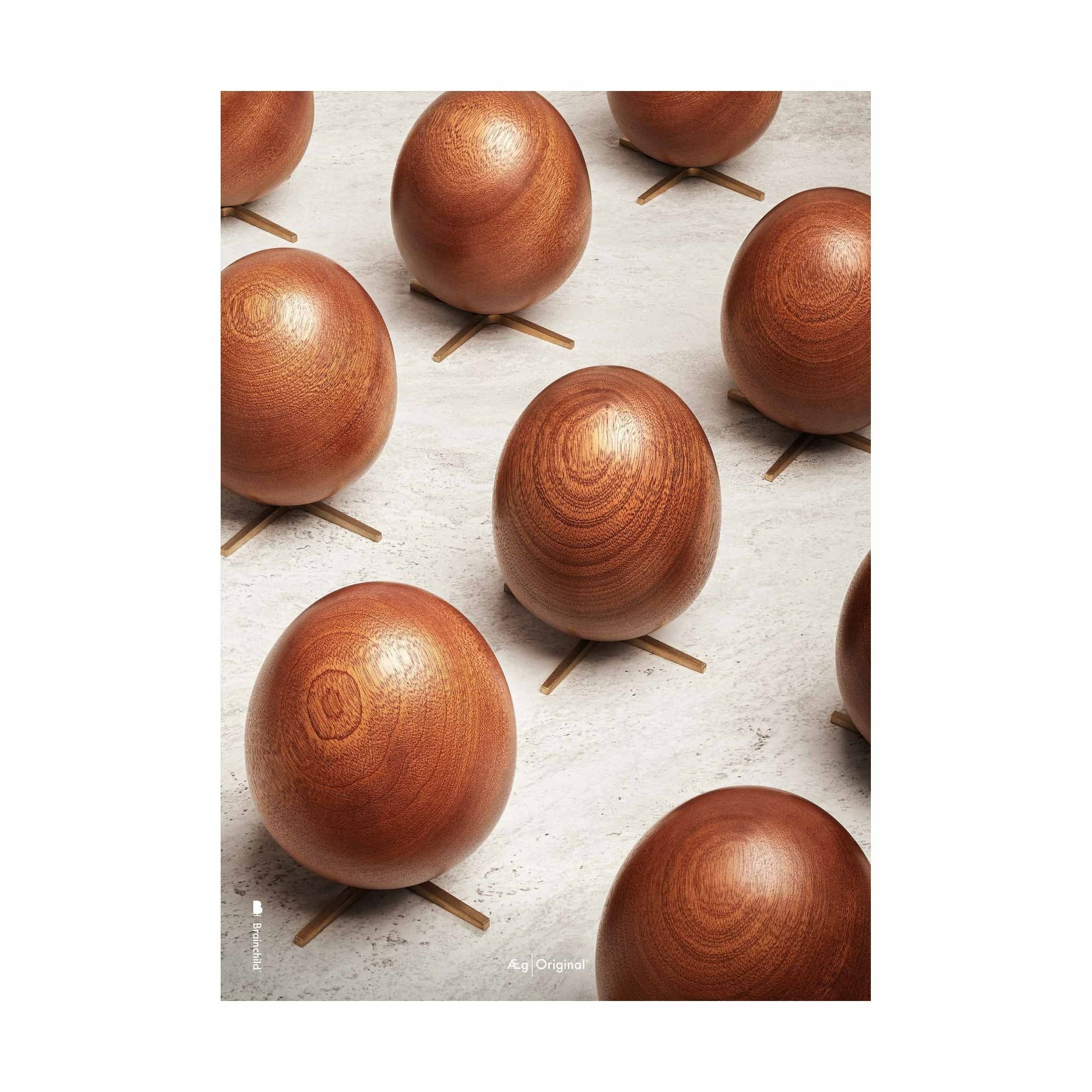 [product_category]-Brainchild Egg Parade Poster Without Frame, 50x70 Cm-Brainchild-PA-11003-BRA-1