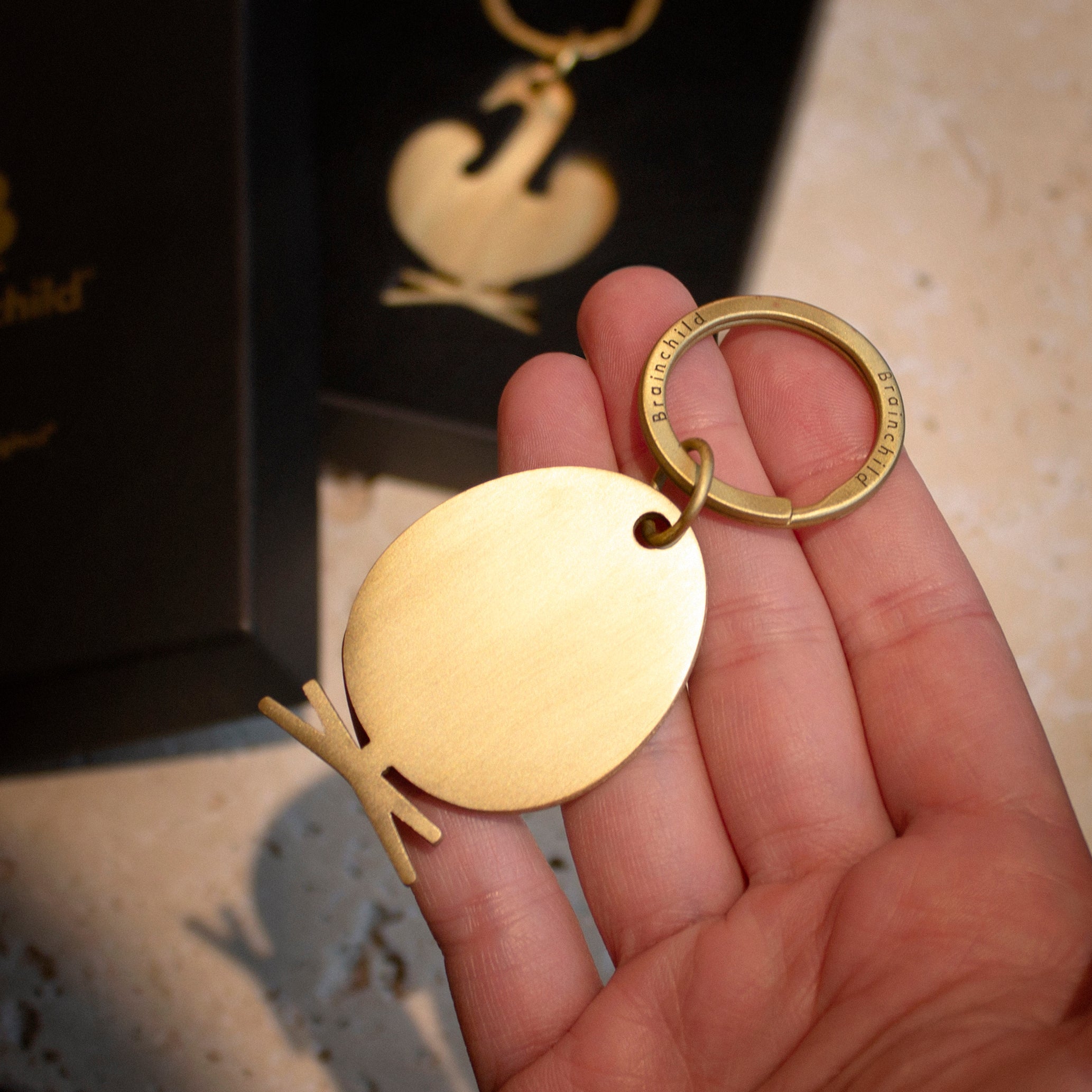 [product_category]-Brainchild Keychain Design Icon, The Egg-Brainchild-5713713527317-6002-BRA-3