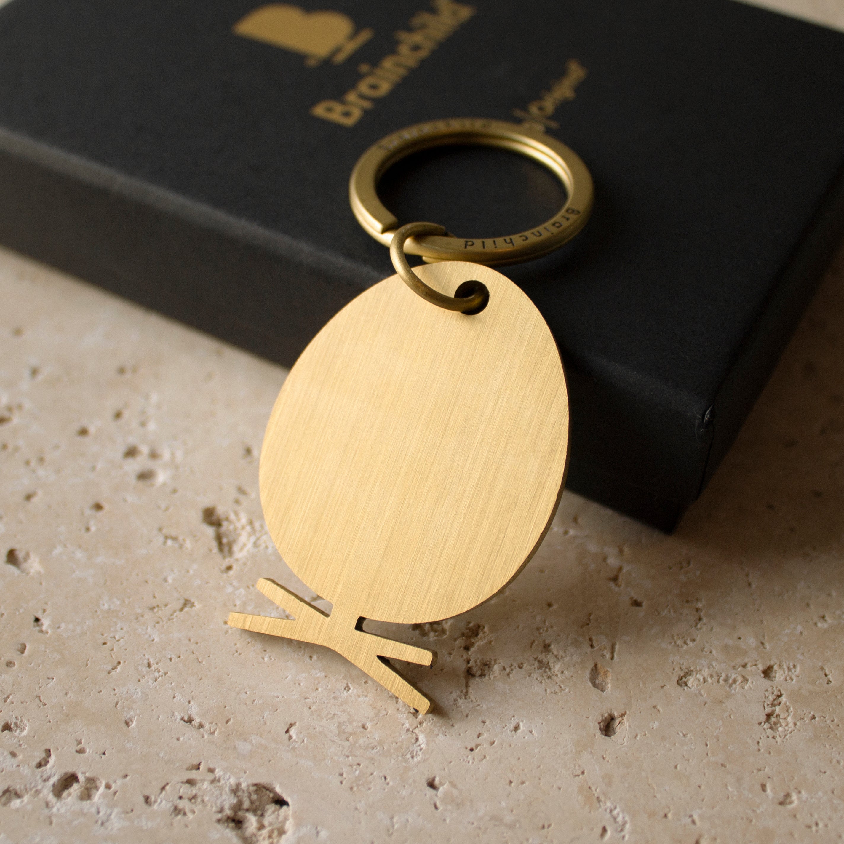 [product_category]-Brainchild Keychain Design Icon, The Egg-Brainchild-5713713527317-6002-BRA-5