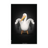 brainchild Pelikan Classic plakat uden ramme 30x40 cm sort baggrund