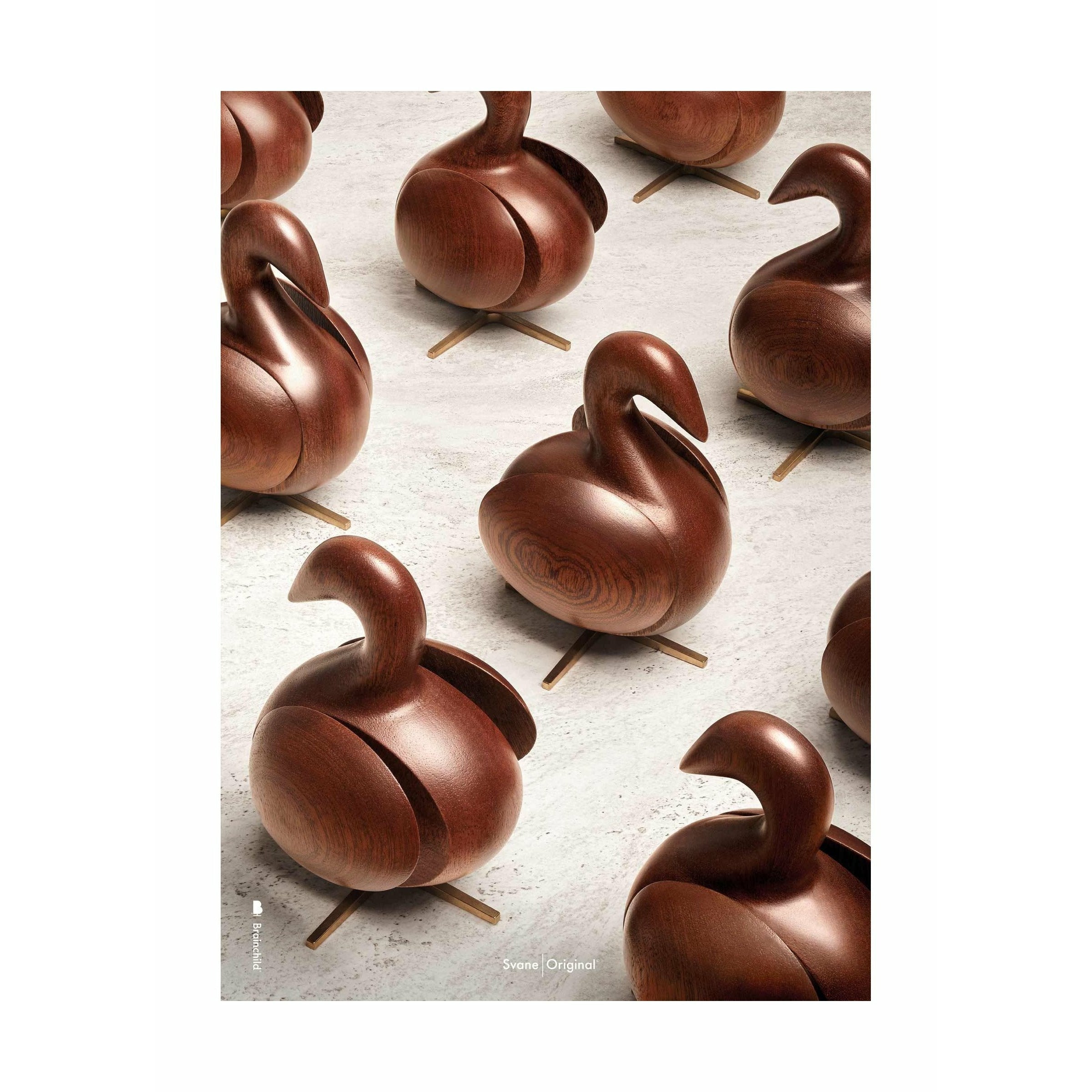 [product_category]-Brainchild Swan Parade Poster Without Frame, 70 X100 Cm-Brainchild-PA-31004-BRA-1