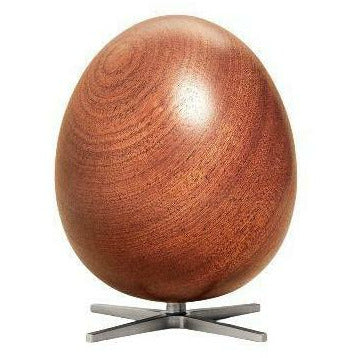 [product_category]-Brainchild The Egg Wooden Figure Mahogany, Steel Base-Brainchild-1002-BRA-1