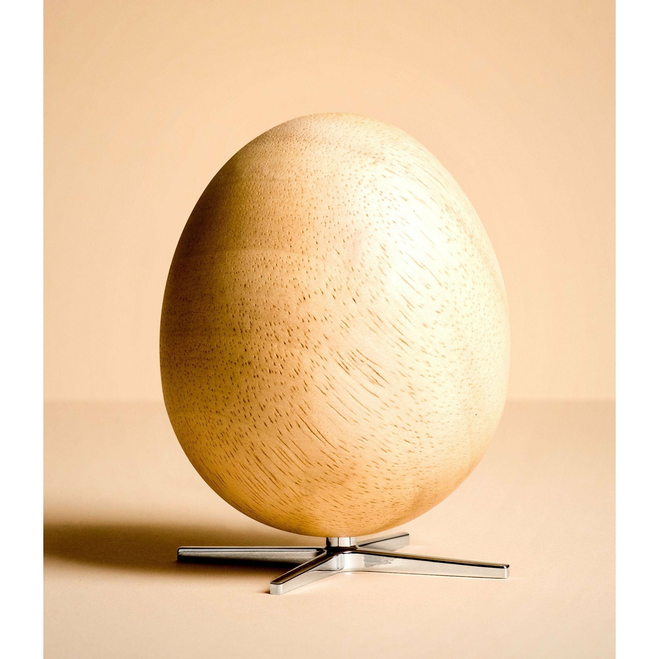 [product_category]-Brainchild The Egg Wooden Figure Oak, Silver Colored Foot-Brainchild-5713713017979-3000-BRA-2