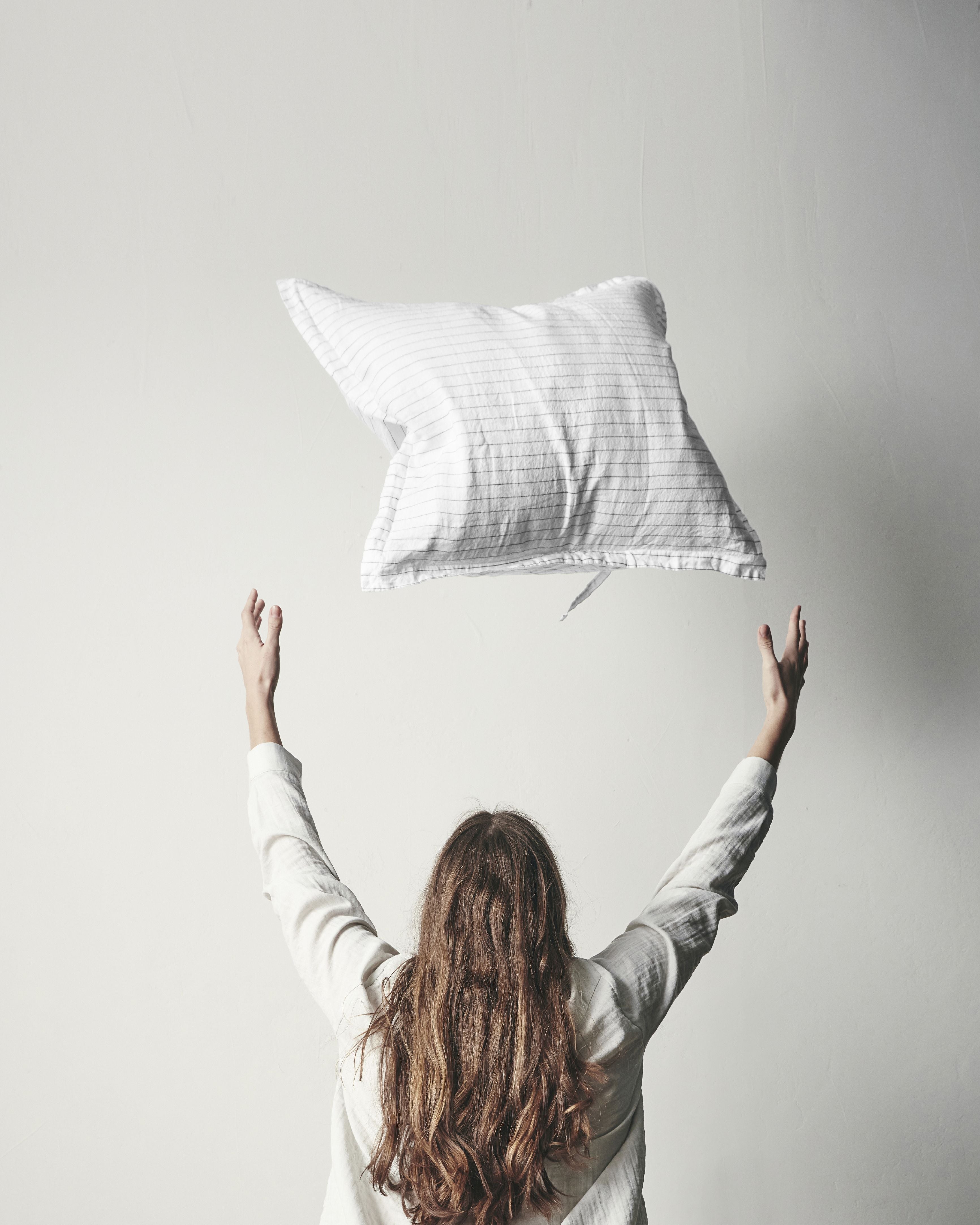 [product_category]-By Nord Dagny Pillowcase 60x50 Cm, Snow With Coal-ByNORD-5707644767522-561140033-BYN-2