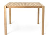 Carl Hansen Ah902 udendørs spisebord firkantet
