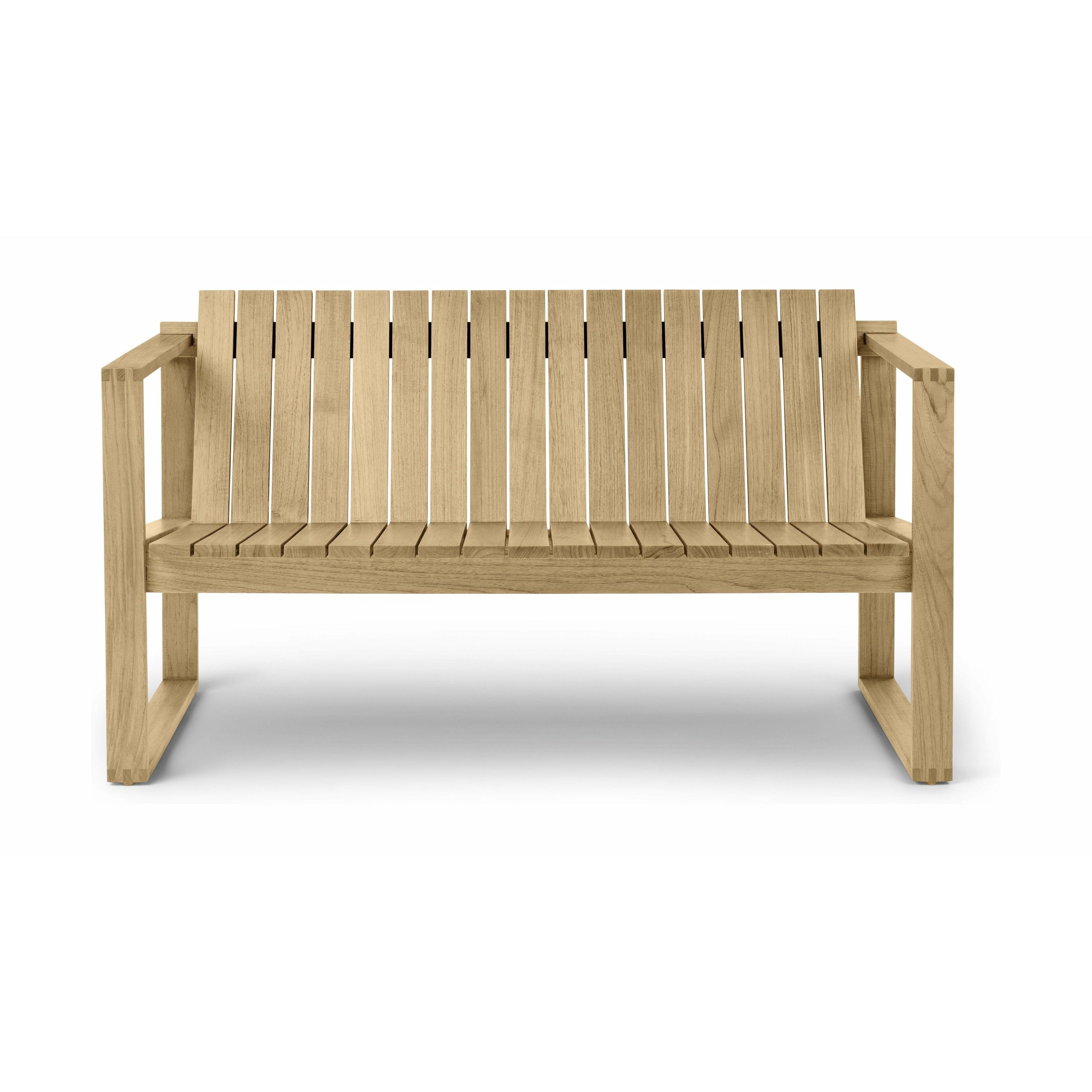[product_category]-Carl Hansen Bk12 Lounge Sofa Indoor/Outdoor, Untreated Teak-Carl Hansen-5714413832060-BK12-090-105-CAR-1