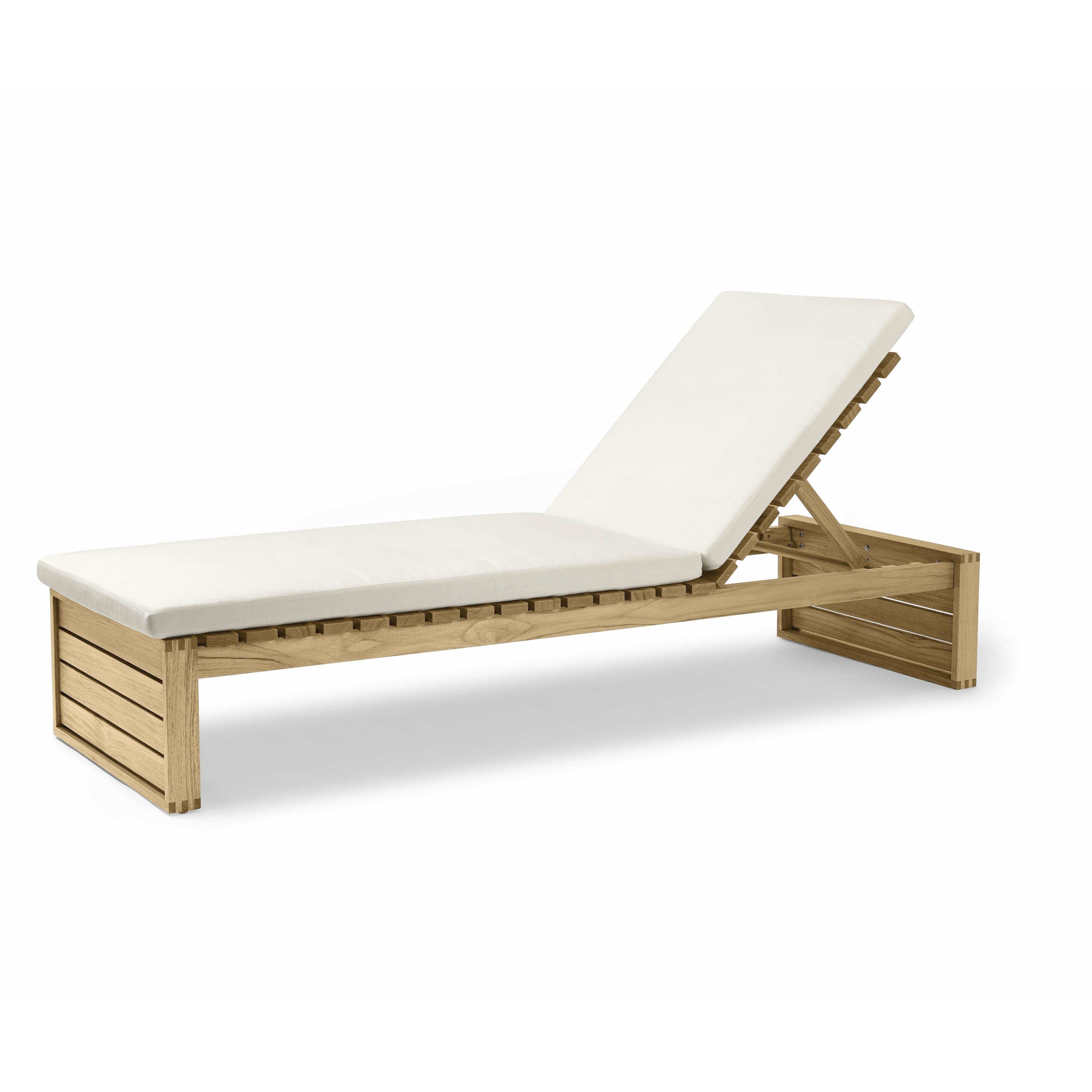 [product_category]-Carl Hansen Bk14 Sunbed Indoor/Outdoor, Untreated Teak-Carl Hansen-5714413832466-BK14-090-105-CAR-3