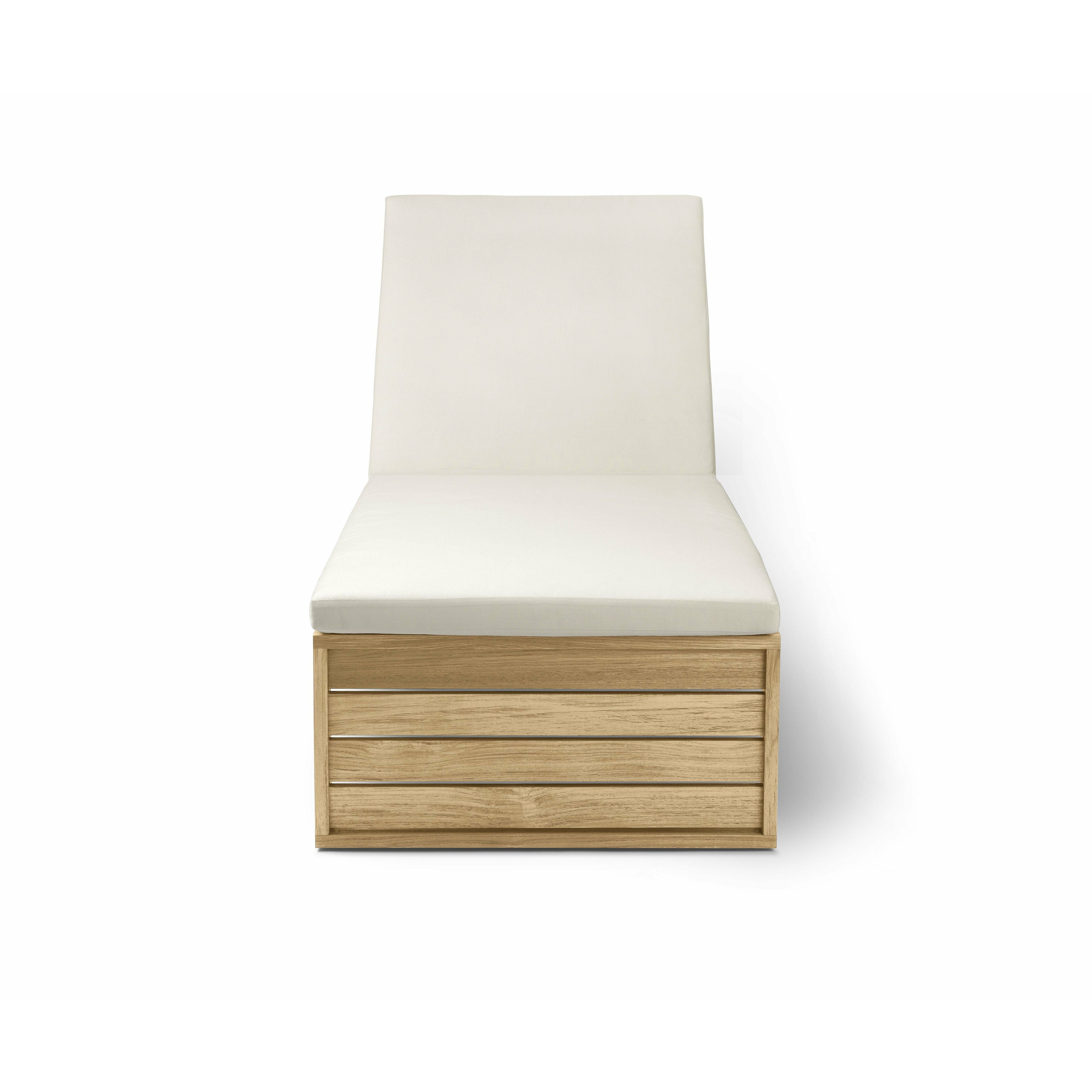 [product_category]-Carl Hansen Bk14 Sunbed Indoor/Outdoor, Untreated Teak-Carl Hansen-5714413832466-BK14-090-105-CAR-5