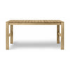 Carl Hansen BK15 Spisebord indendørs/udendørs, ubehandlet teak