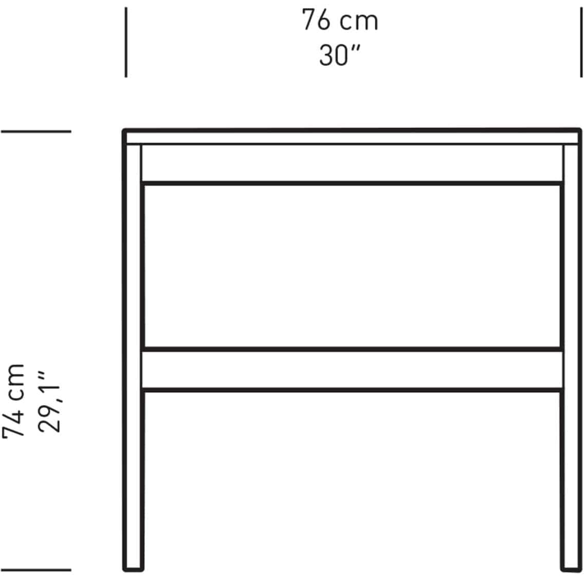 [product_category]-Carl Hansen Bk15 Dining Table Indoor/Outdoor, Untreated Teak-Carl Hansen-5714413832473-BK15-090-105-CAR-8