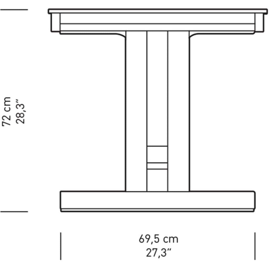 [product_category]-Carl Hansen Bm1771 Table, Untreated Teak-Carl Hansen-5714413493452-BM1771-090-105-CAR-11