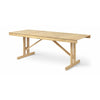 Carl Hansen BM1771 -tabel, ubehandlet teak