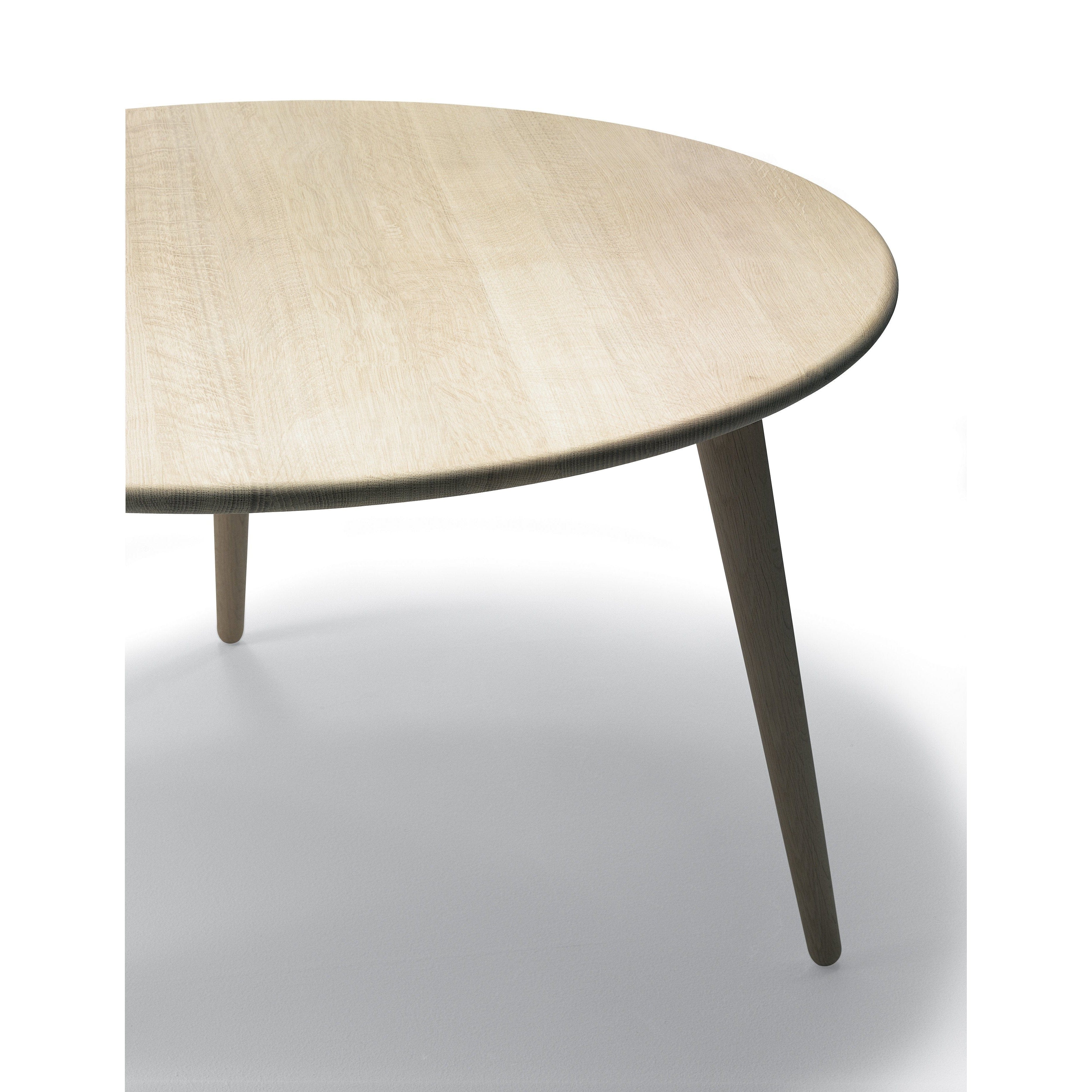 [product_category]-Carl Hansen Ch008 Coffee Table ø78 Cm, Soaped Oak-Carl Hansen-5715230525302-CH008-soapedoak-CAR-2