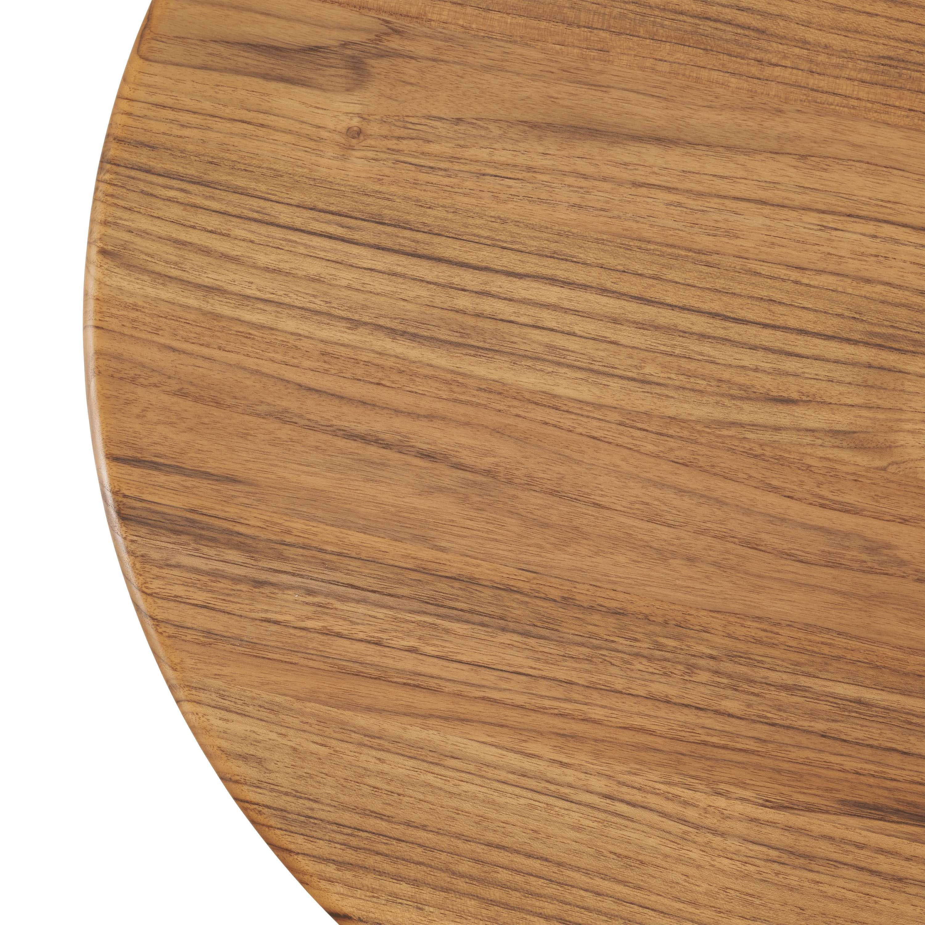 [product_category]-Carl Hansen Ch008 Coffee Table øxh 78x44 Cm, Oak/Teak Oiled-Carl Hansen-CH008-teak-78cm-oak-oil-44cm-CAR-4