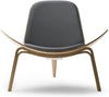  Ch07 Shell Chair Oiled Oak/Dark Gray Fabric Fiord 171