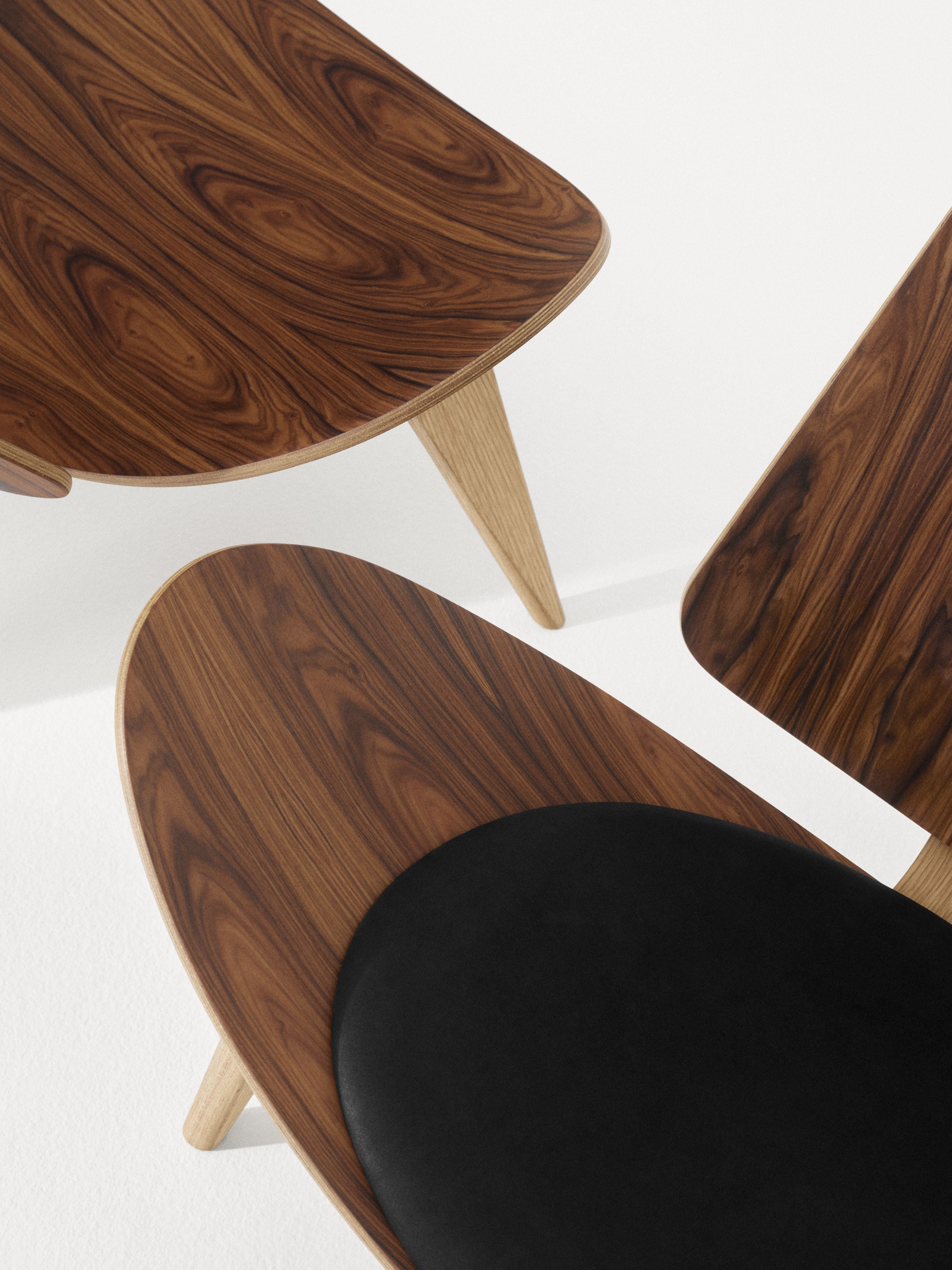 [product_category]-Carl Hansen Ch07 Shell Chair With Seat Padding, 60th Anniversary Edition-Carl Hansen-5715397388956-CH07-J60P-073-102-HR-FSC-70-CAR-11