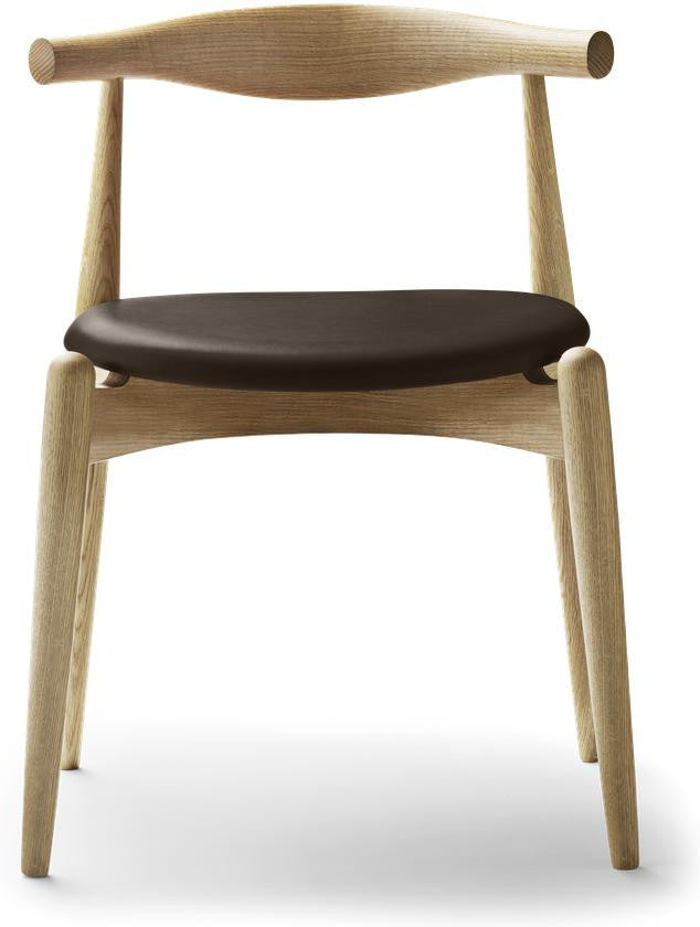 [product_category]-Carl Hansen Ch20 Elbow Chair, Oiled Oak/Brown Leather-Carl Hansen-ch20-thor306-oiledoak-CAR-1