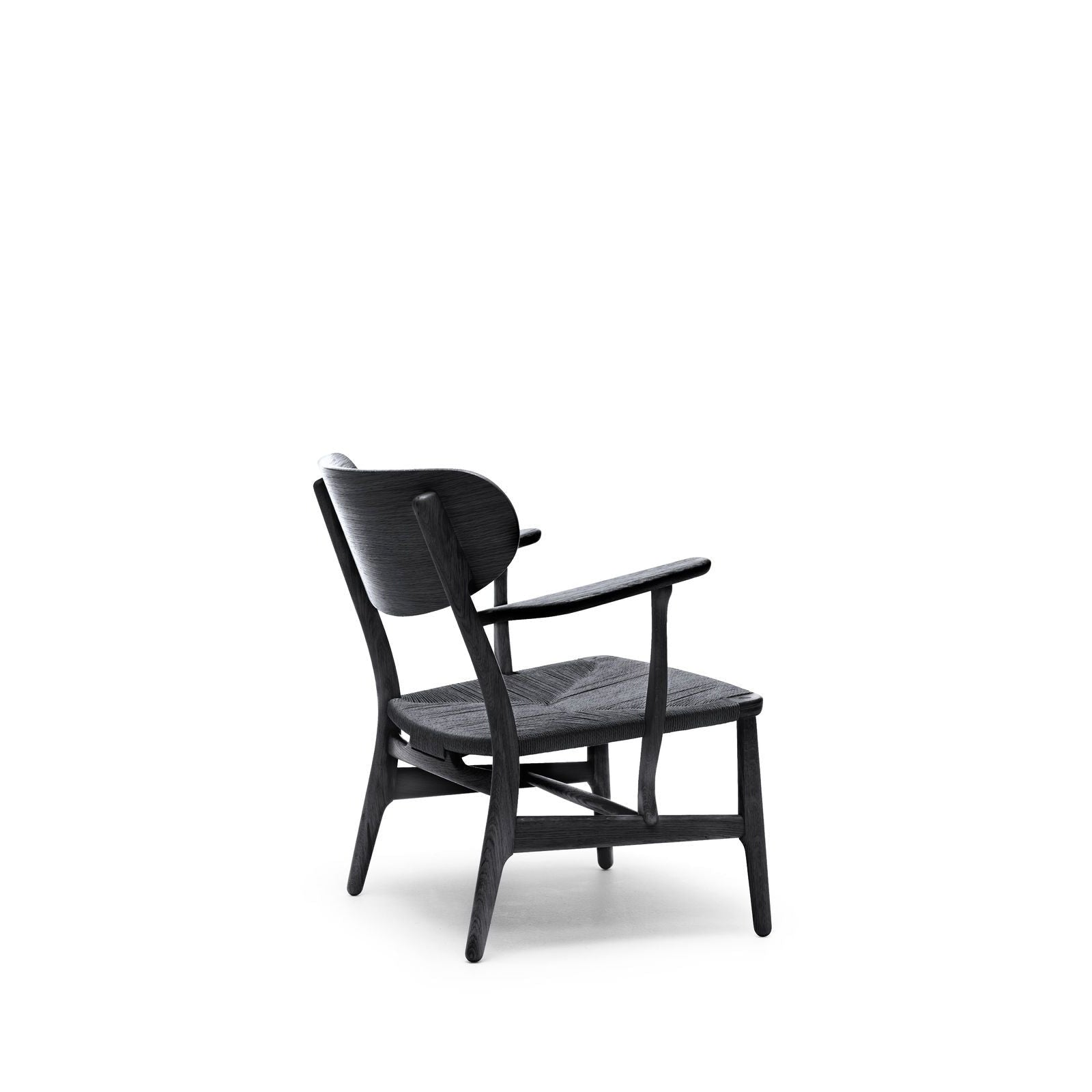 [product_category]-Carl Hansen Ch22 Lounge Chair, Black Oak/Black-Carl Hansen-CH22-black-blackoak-CAR-2