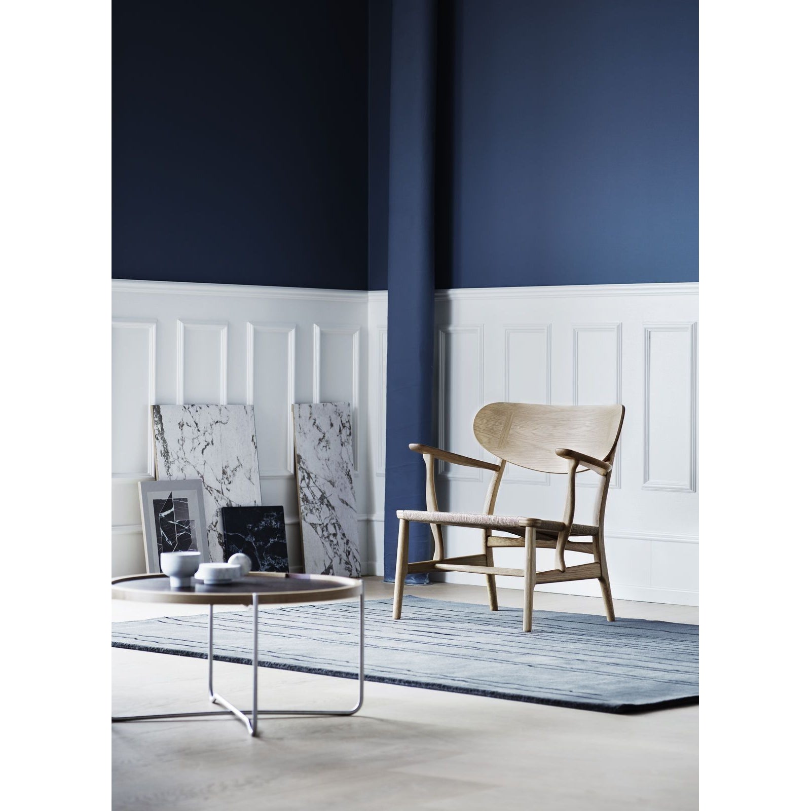 [product_category]-Carl Hansen Ch22 Lounge Chair, Soaped Oak/Natural Cord-Carl Hansen-CH22-natural-soapedoak-CAR-2
