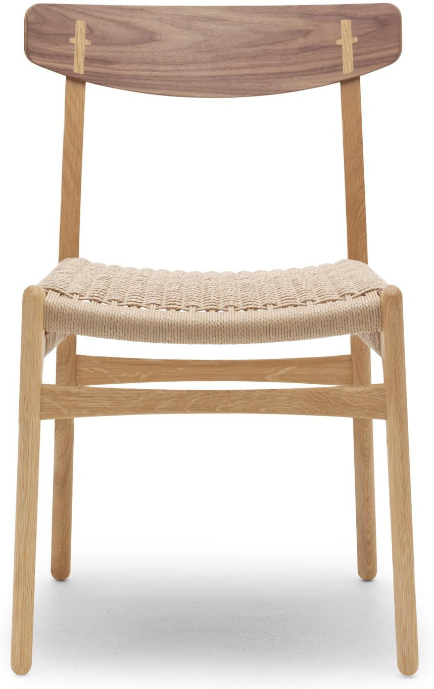 [product_category]-Carl Hansen Ch23 Chair, Oiled Walnut/Natural Cord/Oak Chair Frame-Carl Hansen-5713018413896-CH23-natural-oakwalnutoiled-CAR-1