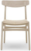 Carl Hansen CH23 -stol, sæbe eg/naturlig ledning
