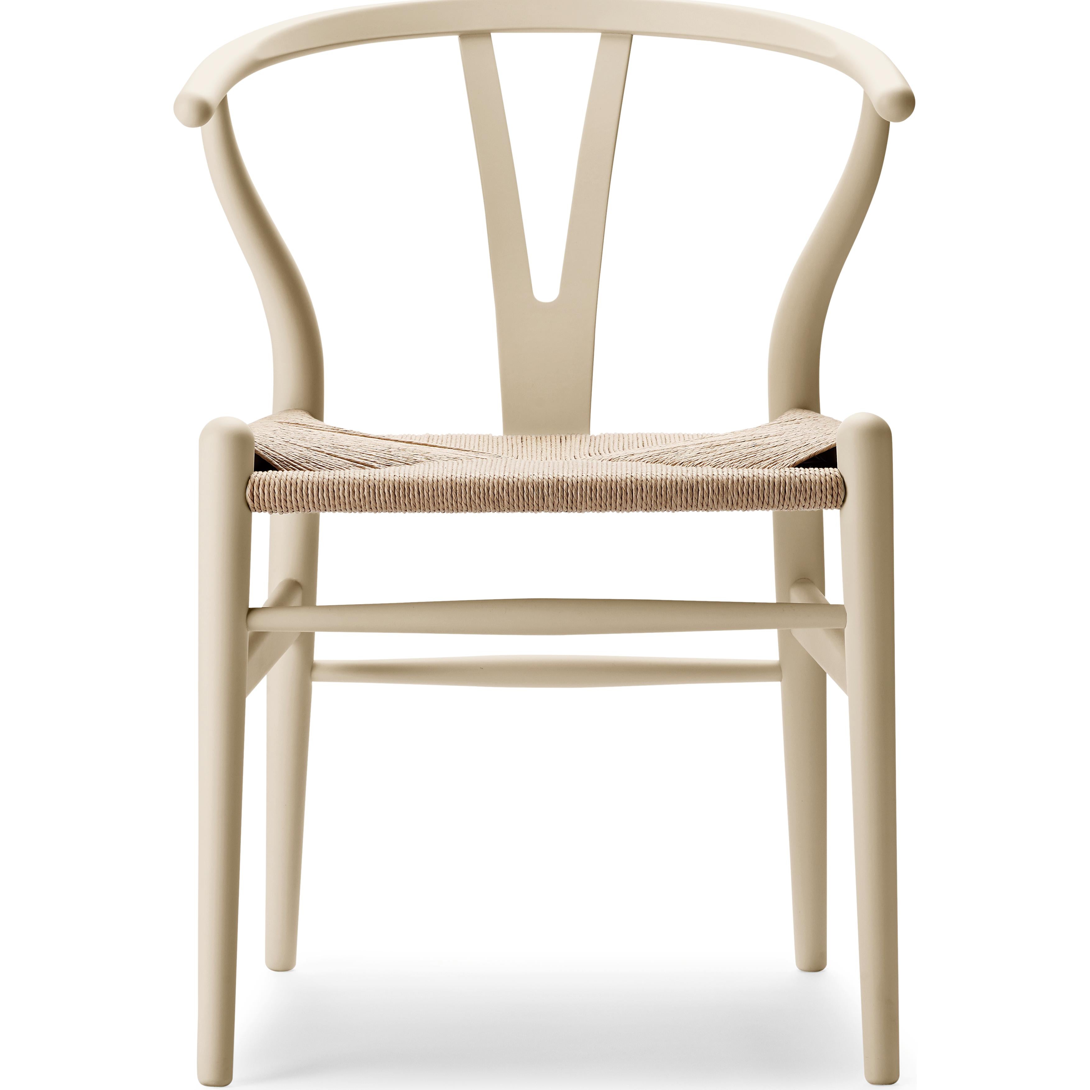 [product_category]-Carl Hansen Ch24 Wishbone Chair Beech Special Edition, Natural Cord/Soft Barley-Carl Hansen-5715230005989-CH24-010-M-S2010-Y20R-FSC-70-CAR-1