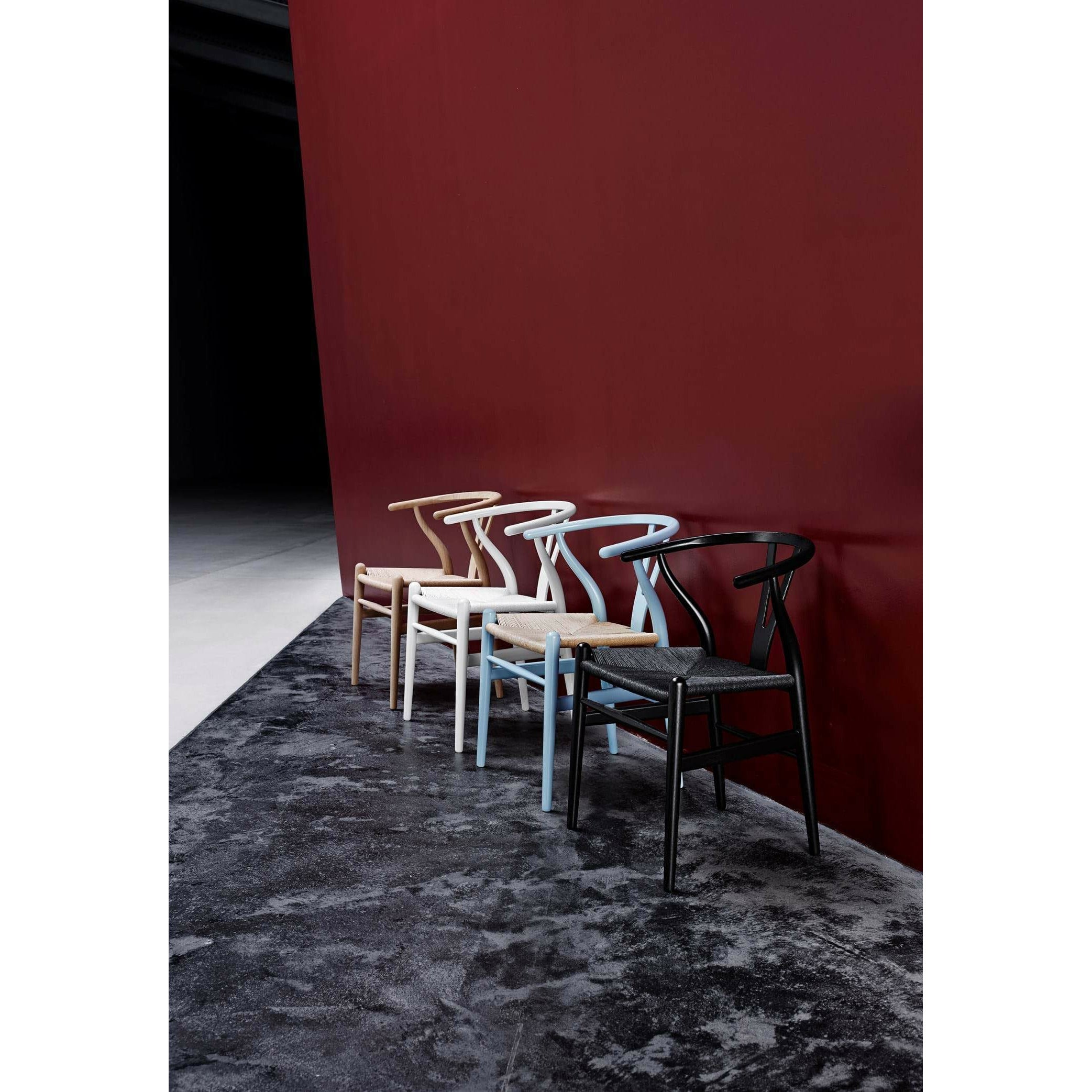 [product_category]-Carl Hansen Ch24 Wishbone Chair Beech Special Edition, Natural Cord/Soft Blue-Carl Hansen-5714413851627-CH24-010-M-S8010-R90B-FSC-70-CAR-6
