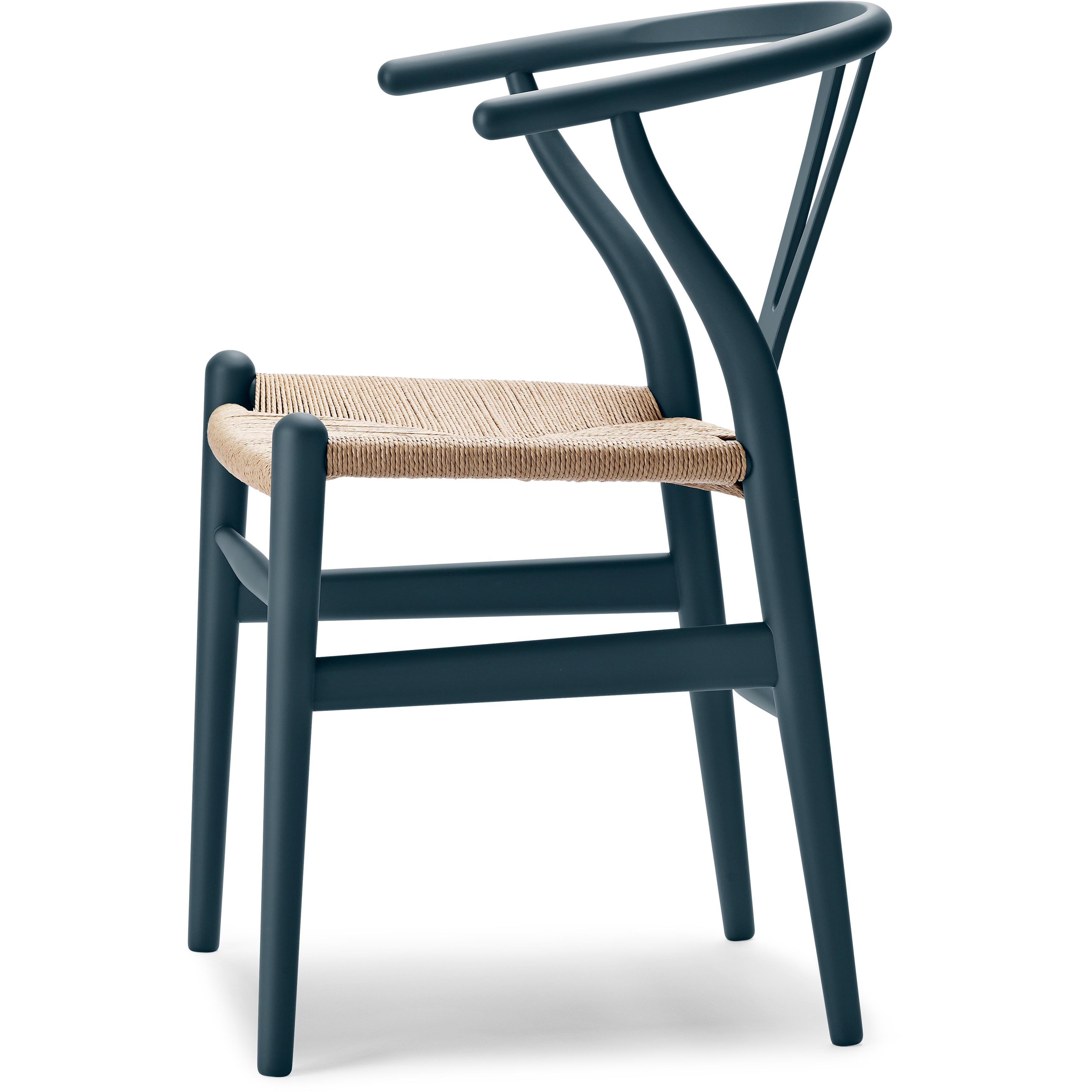 [product_category]-Carl Hansen Ch24 Wishbone Chair Beech Special Edition, Natural Cord/Soft North Sea-Carl Hansen-5715230006214-CH24-010-M-S8010-B10G-FSC-70-CAR-2