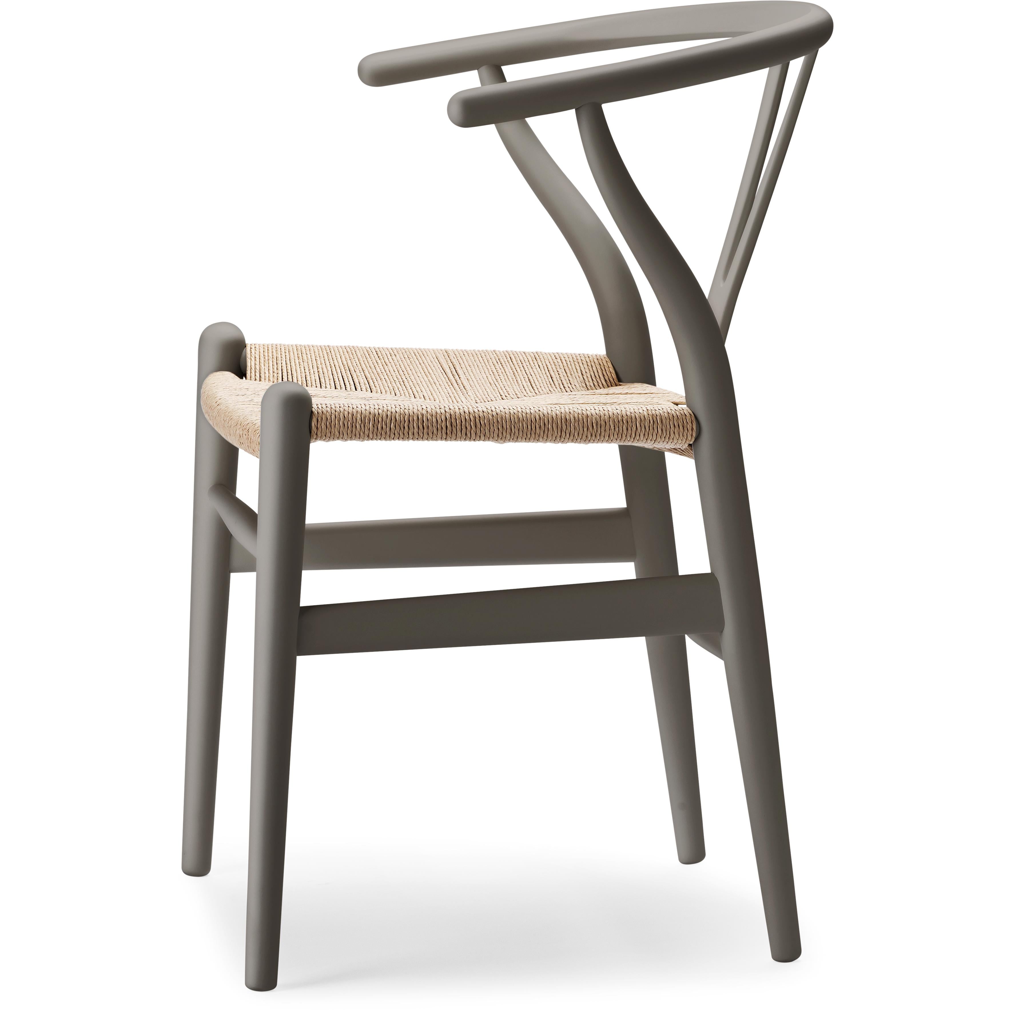 [product_category]-Carl Hansen Ch24 Wishbone Chair Beech Special Edition, Natural Cord/Soft Slate-Carl Hansen-5715230006184-CH24-010-M-S7005-Y20R-FSC-70-CAR-2