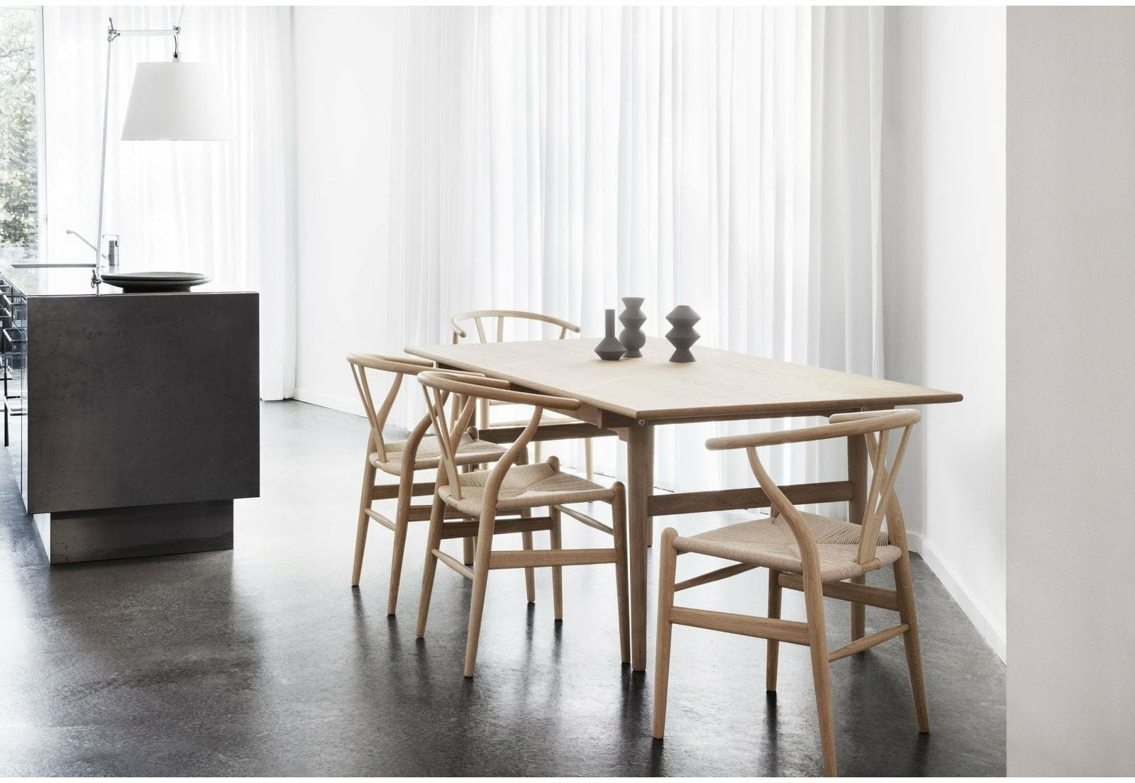 [product_category]-Carl Hansen Ch24 Wishbone Chair Black Paper Cord, Black Ash-Carl Hansen-CH24-black-ashblack-CAR-1