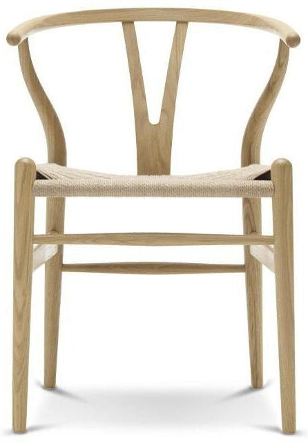 [product_category]-Carl Hansen Ch24 Wishbone Chair Natural Cord, Lacquered Oak-Carl Hansen-5714413950177-CH24-natual-oaklacquered-CAR-1