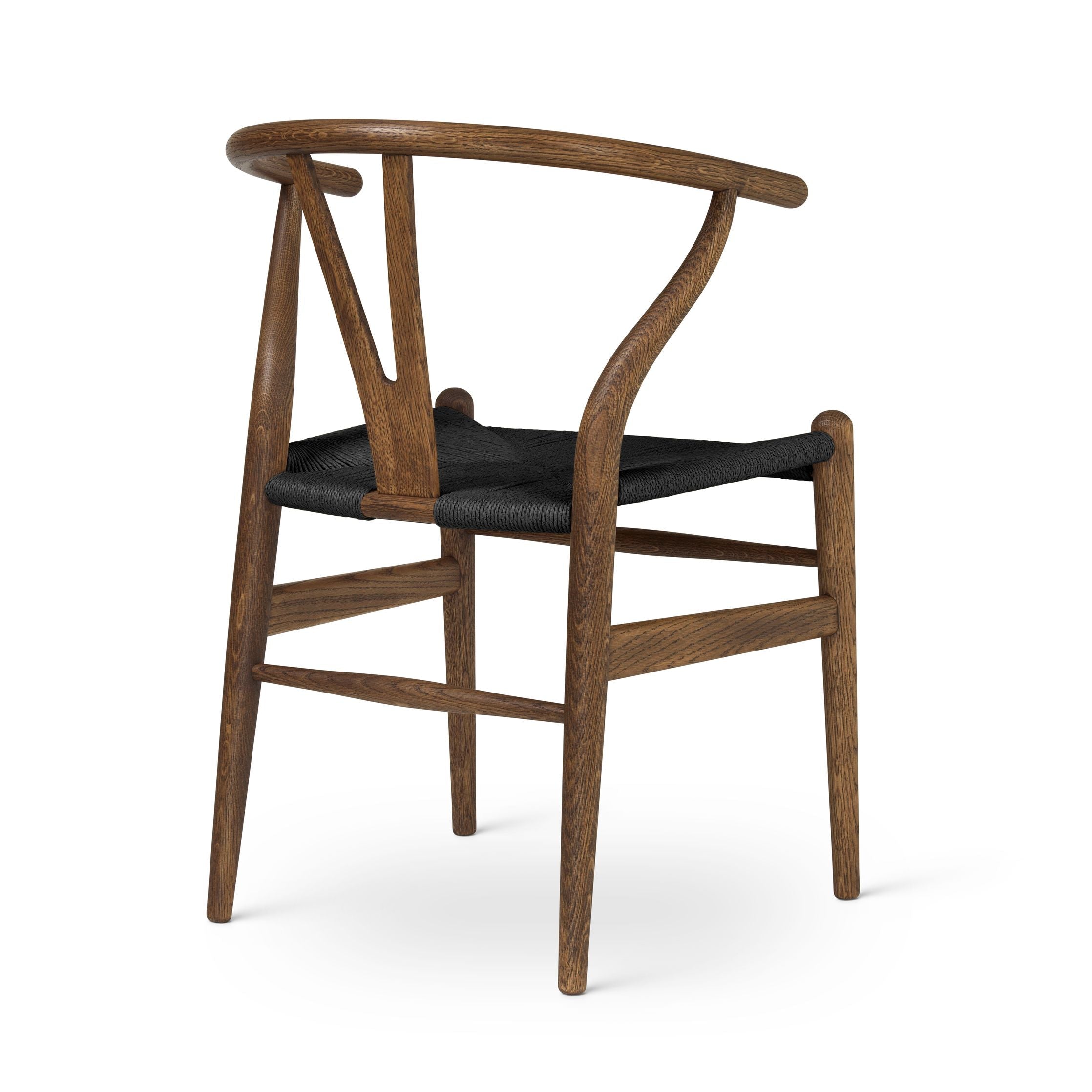 [product_category]-Carl Hansen Ch24 Wishbone Chair Oak Smoke Colored Oil, Black Paper Cord-Carl Hansen-5715230592953-CH24-oak-smokedoil-papercord-black-CAR-3