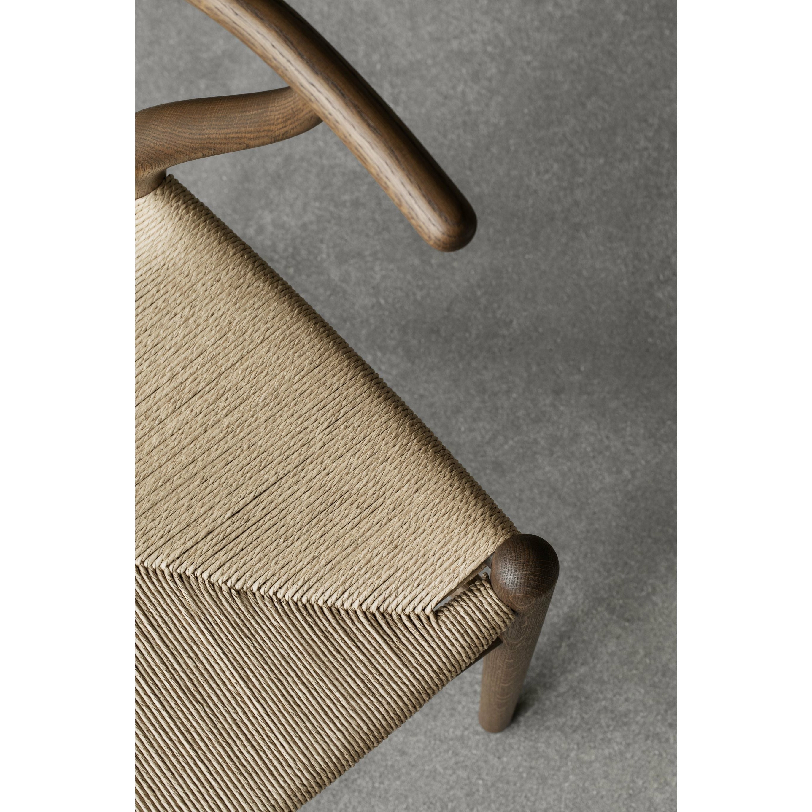 [product_category]-Carl Hansen Ch24 Wishbone Chair Oak Smoke Colored Oil, Natural Cord-Carl Hansen-5715230571071-CH24-oak-smokedoil-papercord-natural-CAR-7