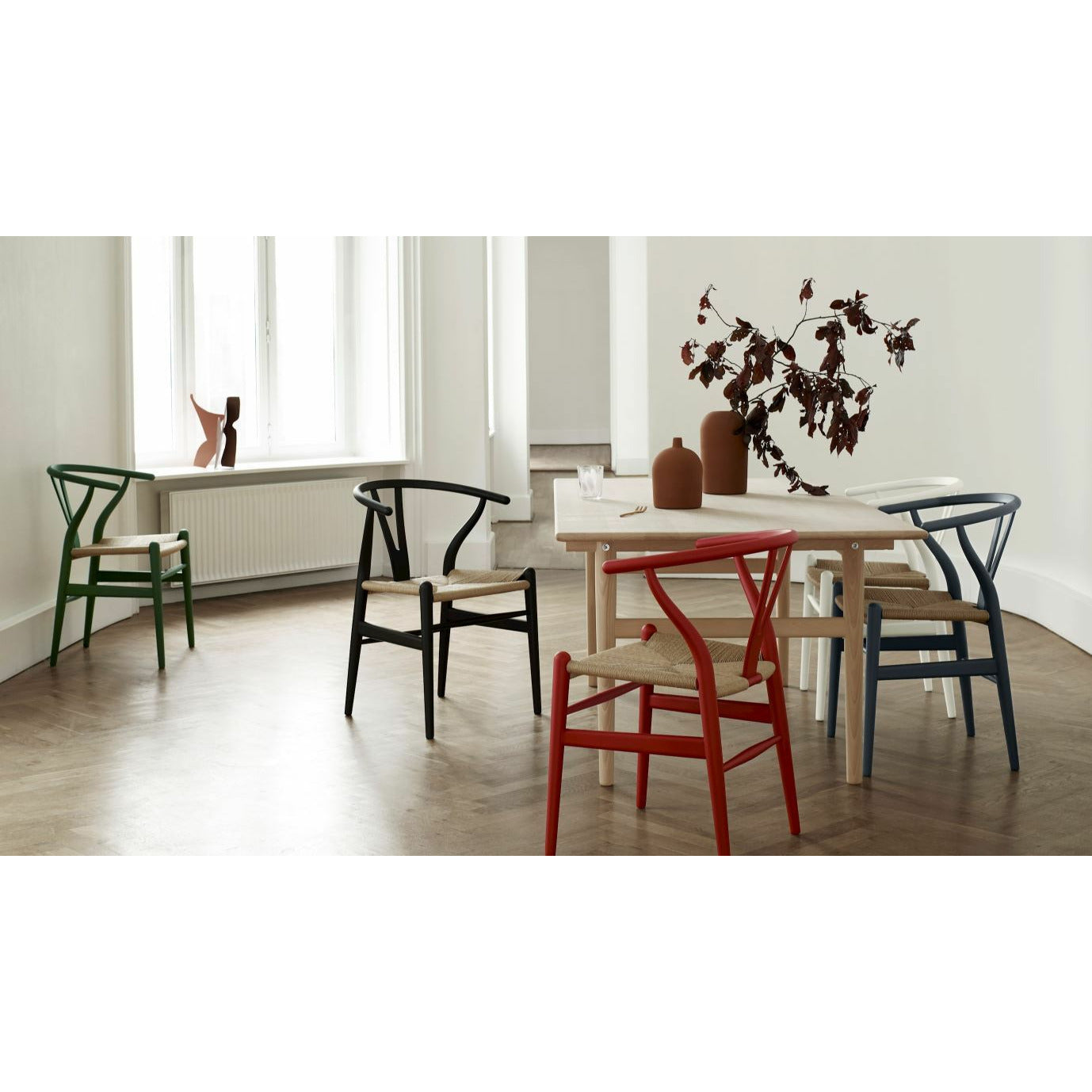 [product_category]-Carl Hansen Ch24 Wishbone Chair Special Edition, Beech Special Edition, Soft Red-Carl Hansen-5714413468238-CH24SOFT-Red-CAR-3