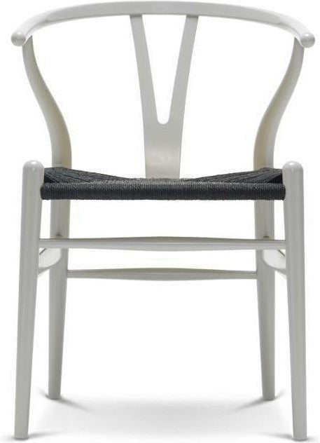 [product_category]-Carl Hansen Ch24 Y Chair Chair Black Paper Cord, Beech/Silver Gray-Carl Hansen-CH24-black-beechsilvergrey-CAR-1