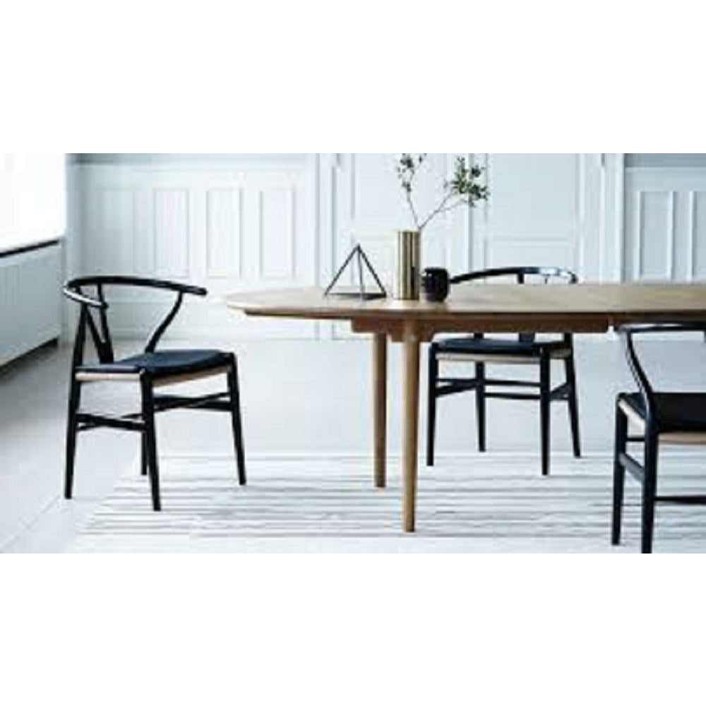 [product_category]-Carl Hansen Ch24 Y Chair Chair Black Paper Cord, Lacquered Beech-Carl Hansen-CH24-black-beechlacquered-CAR-5