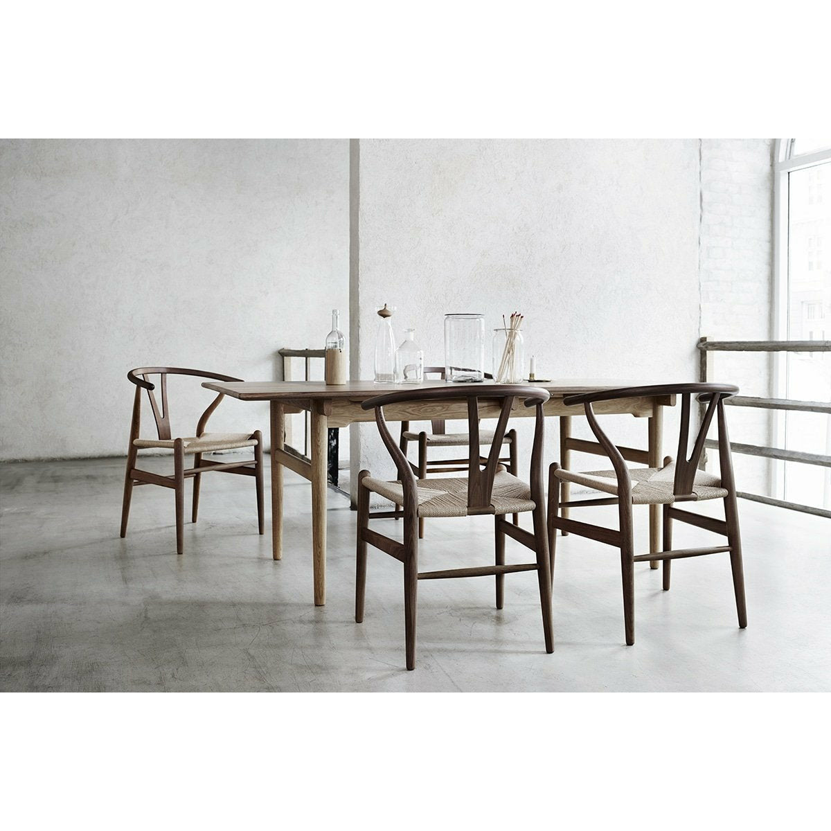 [product_category]-Carl Hansen Ch24 Y Chair Chair Black Paper Cord, Lacquered Beech-Carl Hansen-CH24-black-beechlacquered-CAR-6