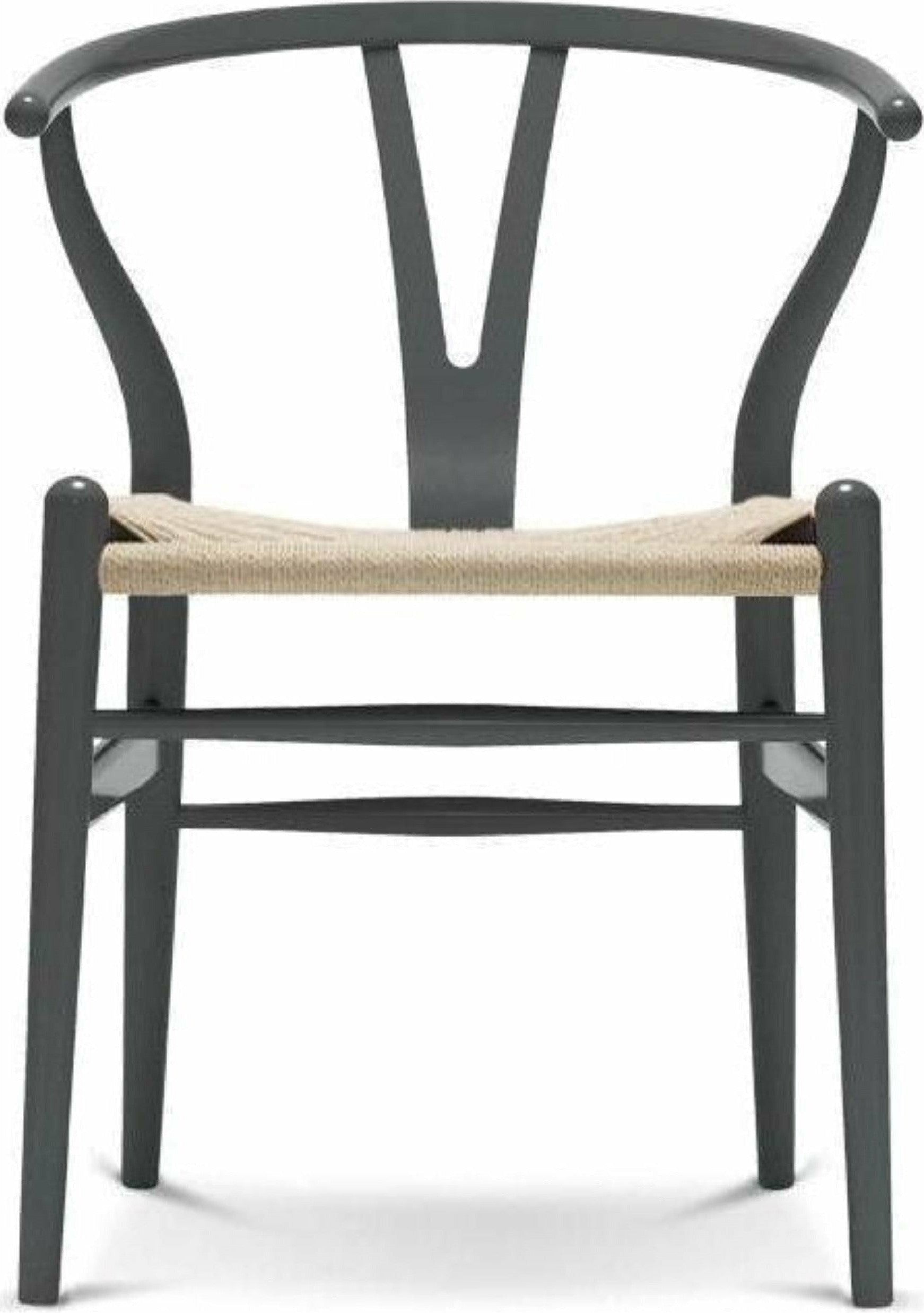 [product_category]-Carl Hansen Ch24 Y Chair Chair Natural Paper Cord, Beech/Anthracite Gray-Carl Hansen-CH24-nature-beechanthracitegrey-CAR-1