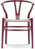 Carl Hansen Ch24 Y Chair Chair Natural Paper Cord, Beech/Berry Red
