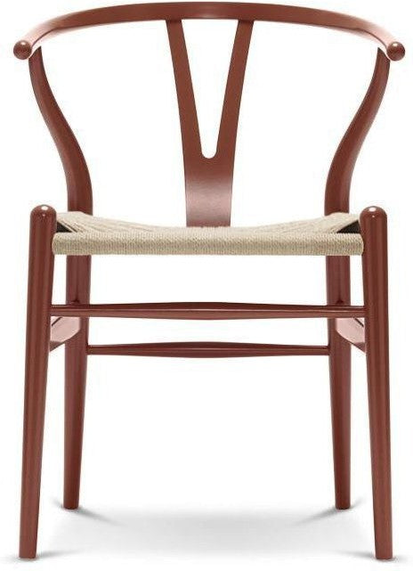 [product_category]-Carl Hansen Ch24 Y Chair Chair Natural Paper Cord, Beech/Red Brown-Carl Hansen-CH24-natual-beechredbrown-CAR-1