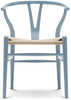 Carl Hansen Ch24 Y Chair Chair Natural Paper Cord, Beech/Steel Blue