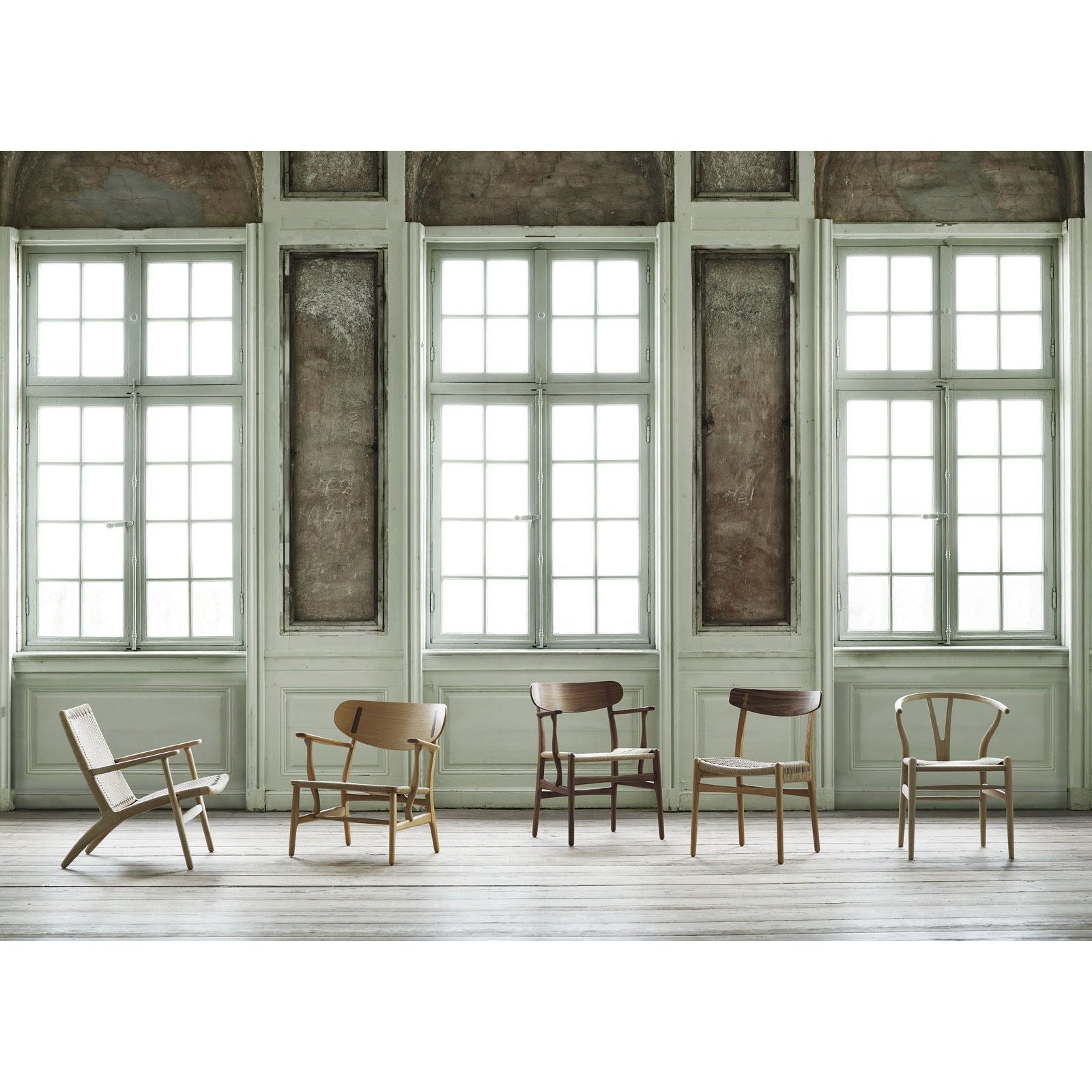 [product_category]-Carl Hansen Ch26 Chair, Colored Oak/Natural Cord-Carl Hansen-5713018335174-ch26-natur-blackoak-CAR-3
