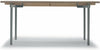 Carl Hansen CH322 Spisebord inkl. 4 yderligere plader, stål/olieret eg