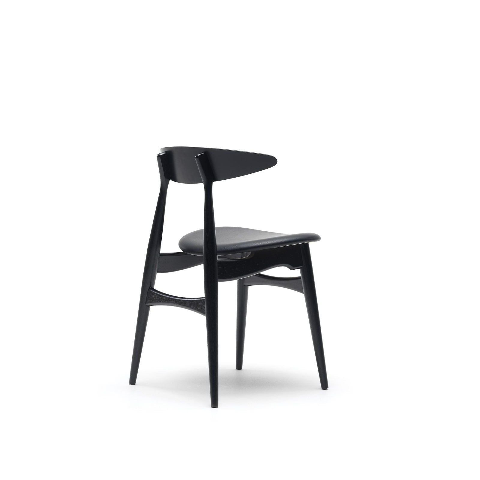 [product_category]-Carl Hansen Ch33 P Chair, Black Oak/Black Leather-Carl Hansen-CH33P-thor301-oakblack-CAR-2