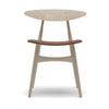 Carl Hansen Ch33 P Chair, Soaped Oak/Brown Leather