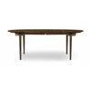 Carl Hansen CH338 Spisebord designet til 2 Træk plader, eg røg farvet olie
