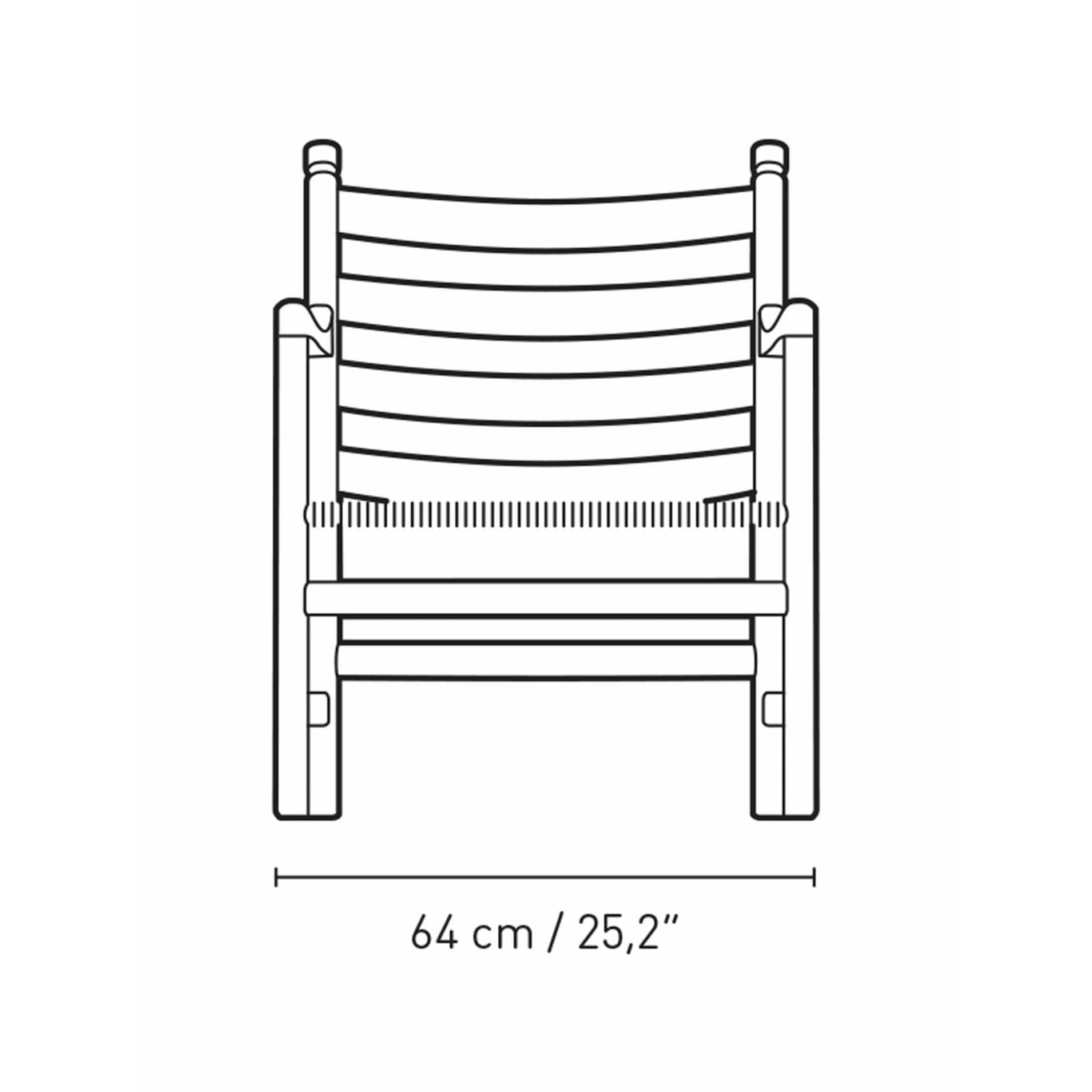 [product_category]-Carl Hansen Ch44 Lounge Chair Oak Smoke Colored Oil, Natural Cord-Carl Hansen-CH44-oak-smokedoil-papercord- natural-CAR-4