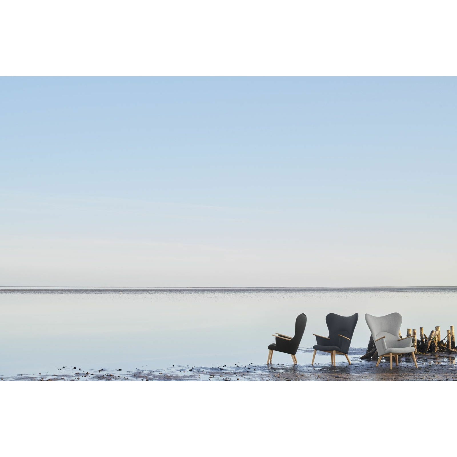 [product_category]-Carl Hansen Ch78 Mama Bear Lounge Chair, Oak Oil/Green Fiord 0961-Carl Hansen-5714413715615-CH7882-CAR-5