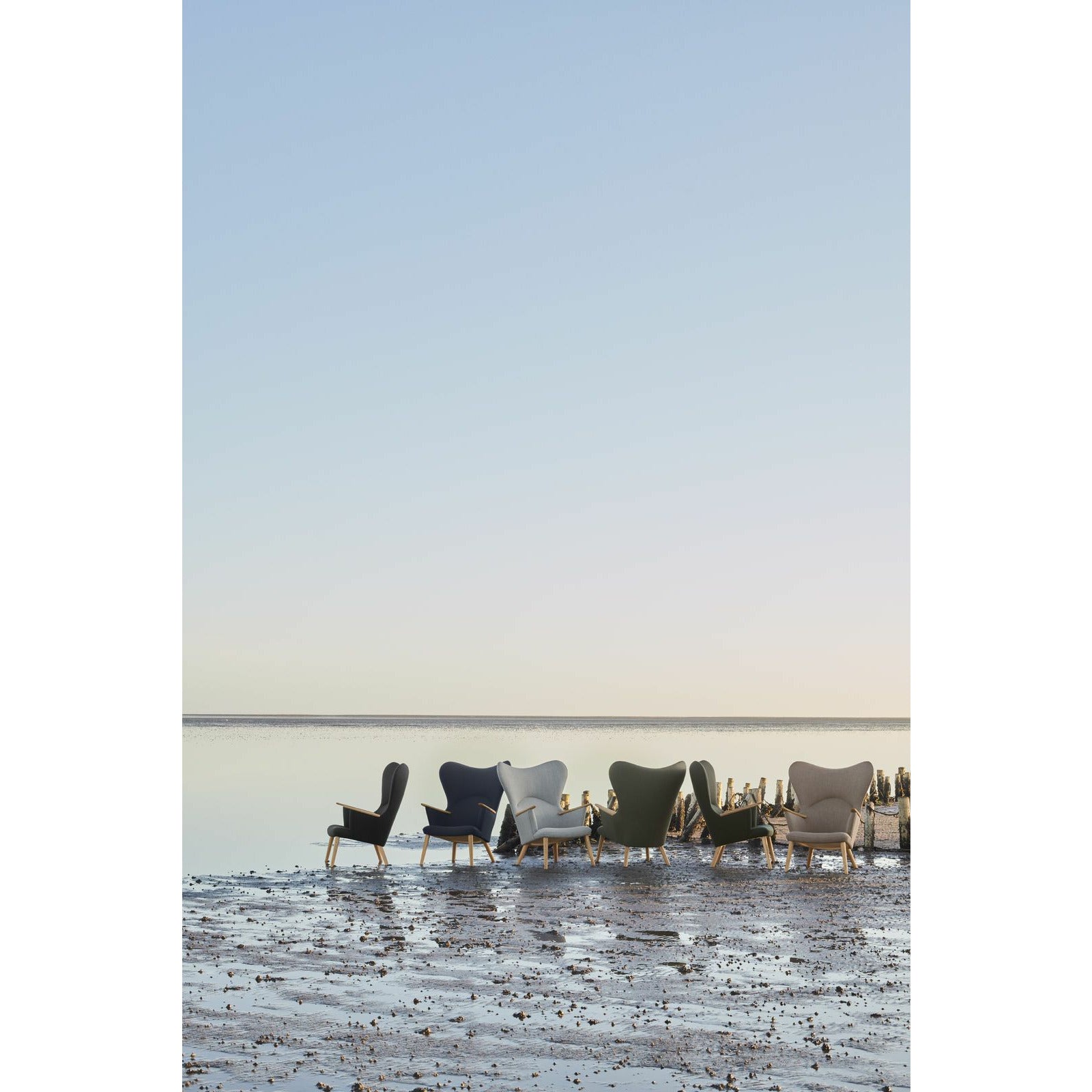 [product_category]-Carl Hansen Ch78 Mama Bear Lounge Chair, Oak Oil/Grey Hallingdal 0130-Carl Hansen-5714413522206-CH7817-CAR-4